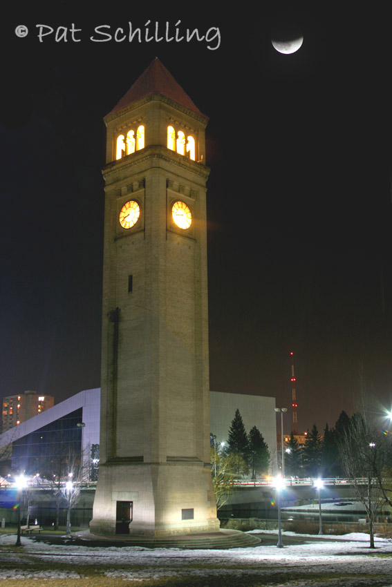Clock Tower Eclipse