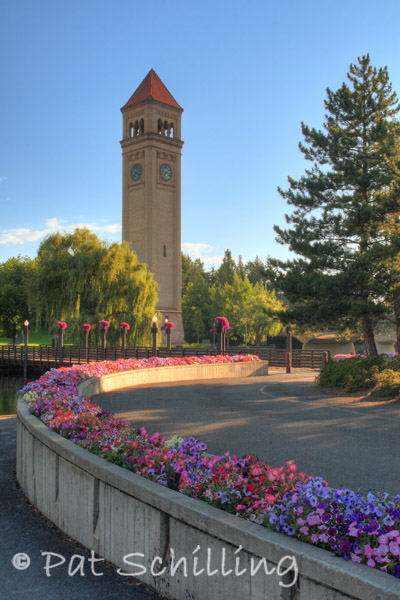 Clock Tower Summer Morning